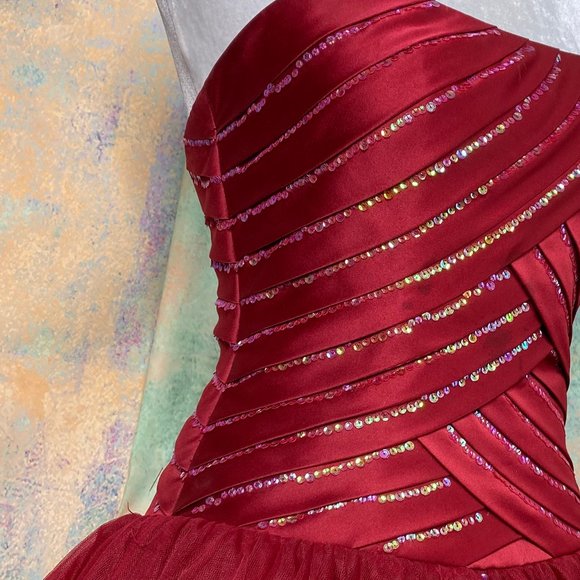 📌Alfred Angelo Prom -Sweet 16- Quensinata Princess Gown - Ball  - Formal Dress - Picture 14 of 16